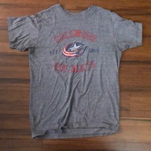 NHL COLUMBUS BLUE JACKETS SHIRT MENS LARGE (L) FANATICS